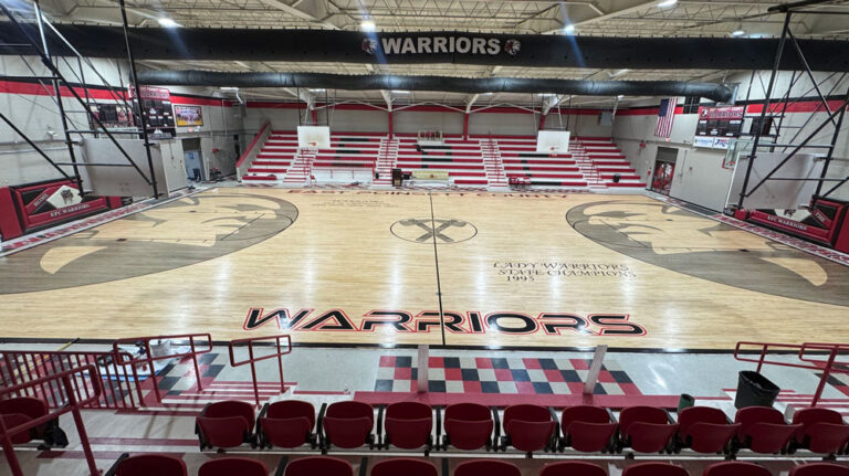 East Poinsett County, Arkansas basketball court