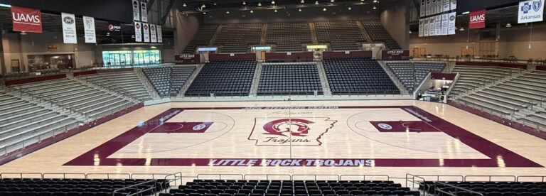 University of Arkansas at Little Rock basketball court repair